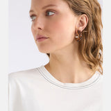 Elk - Karan Small Hoop Earring Tortoiseshell, Earrings, Elk - Say It Sister