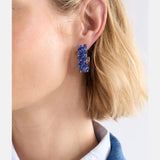 Elk - Karan Small Hoop Earring Denim, Earrings, Elk - Say It Sister