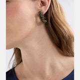 Elk - Karan Small Hoop Earring Olive, Earrings, Elk - Say It Sister