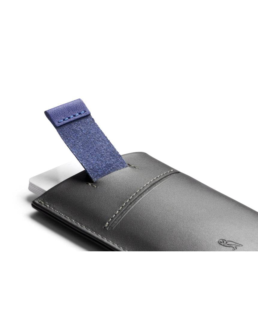 Bellroy - Card Sleeve 2nd Ed. Charcoal Cobalt - Say It Sister