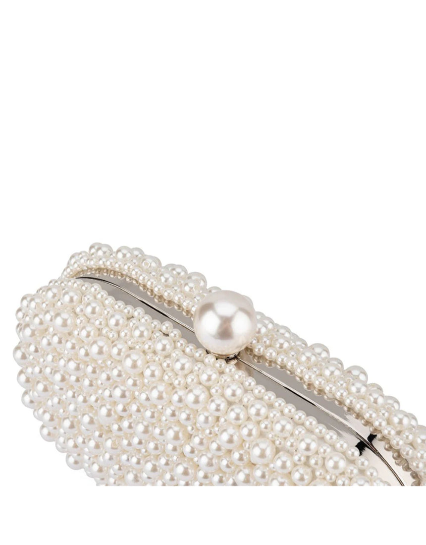 Olga Berg - Valentina Pearl Clutch, bag, Olga Berg - Say It Sister