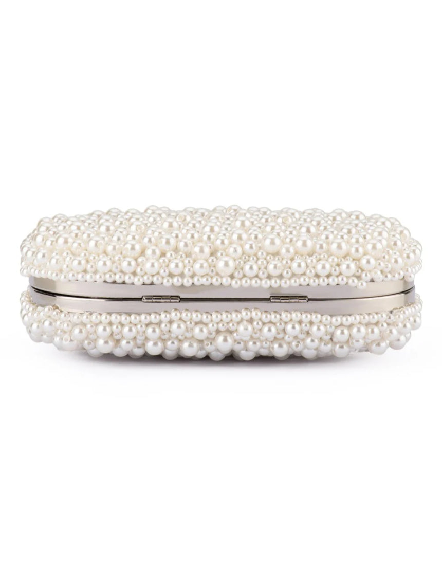 Olga Berg - Valentina Pearl Clutch, bag, Olga Berg - Say It Sister