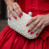 Olga Berg - Valentina Pearl Clutch, bag, Olga Berg - Say It Sister