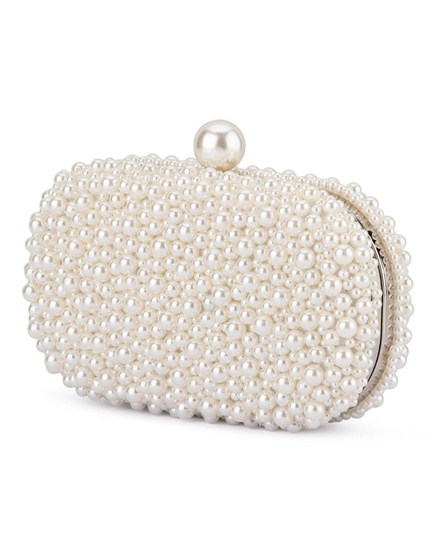 Olga Berg - Valentina Pearl Clutch, bag, Olga Berg - Say It Sister