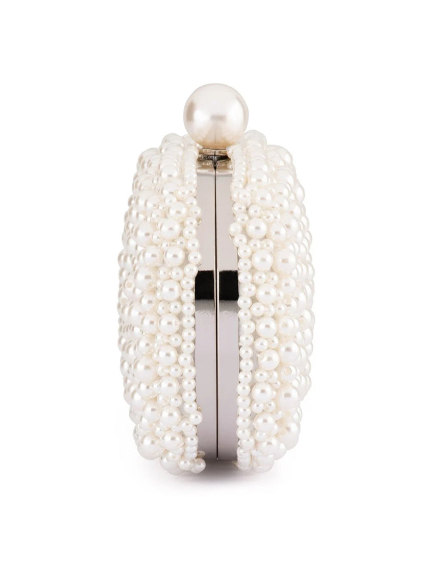 Olga Berg - Valentina Pearl Clutch, bag, Olga Berg - Say It Sister