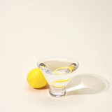Viski - Heavy Base Crystal Martini Glass Set 2, , Viski - Say It Sister