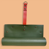 Large We The Wild reusable potting mat with green surface and textured design for gardening and plant potting.