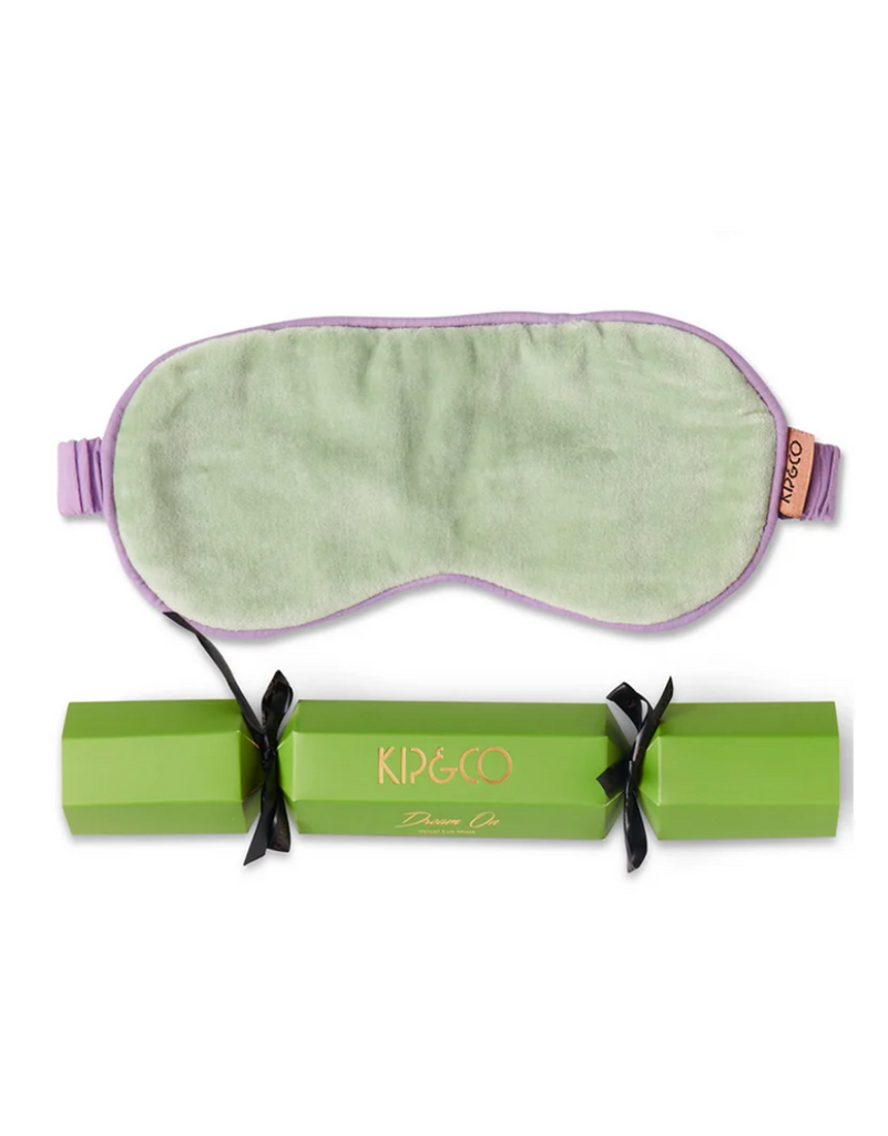 Kip & Co - Meadow Velvet Bon Bon Eye Mask