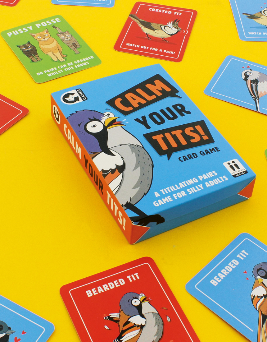 Calm Your Tits Card Game | Say It Sister