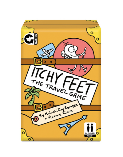 Itchy Feet Travel Card Game - Say It Sister