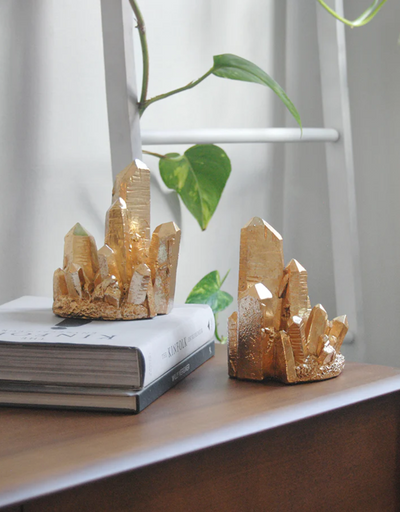 Geo Bookends - Gold - Say It Sister