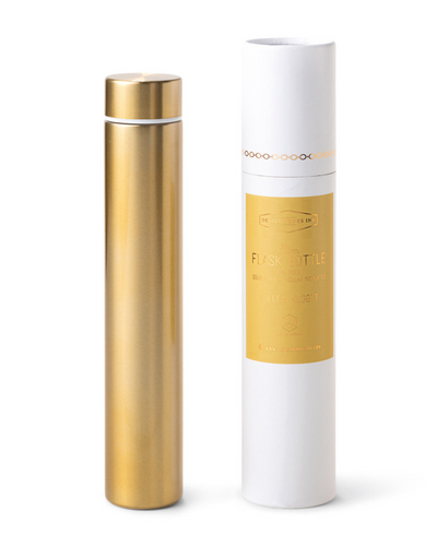 Slim Flask Bottle Golden - Say It Sister