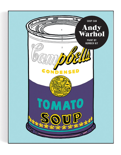 Andy Warhol Soup Paint By Number Kit - Say It Sister