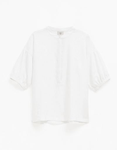 Elk - Strom Linen Shirt White - Say It Sister