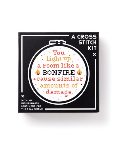 Cross Stitch Bonfire - Say It Sister
