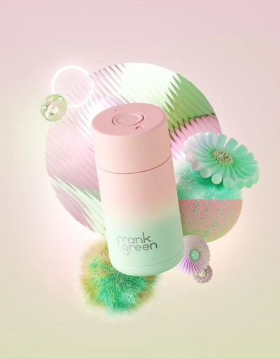 Frank Green - Blushed/Mint Gradient Ceramic Reusable Cup 12oz 355ml - Say It Sister