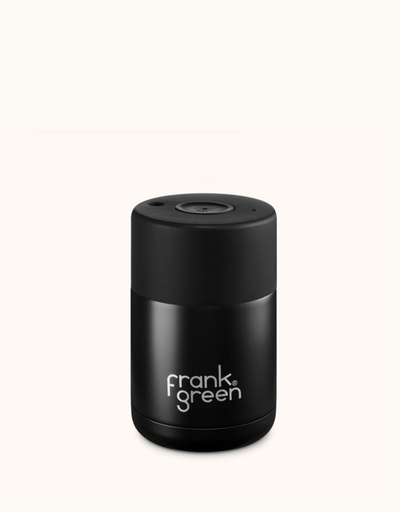 Frank Green - Black Ceramic Reusable Cup 8oz 230ml - Say It Sister