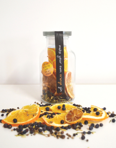 Make Your Own Orange Gin - Say It Sister