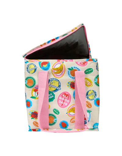 Fruit Stickers Insulated Tote - Say It Sister