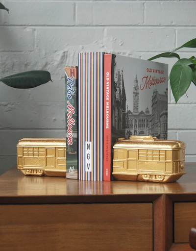 Tram Bookends - Gold - Say It Sister