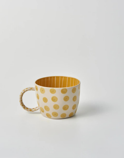 Chino Mug Mustard Dot - Say It Sister