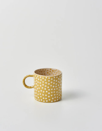 Chino Espresso Cup Mustard Sprinkle - Say It Sister