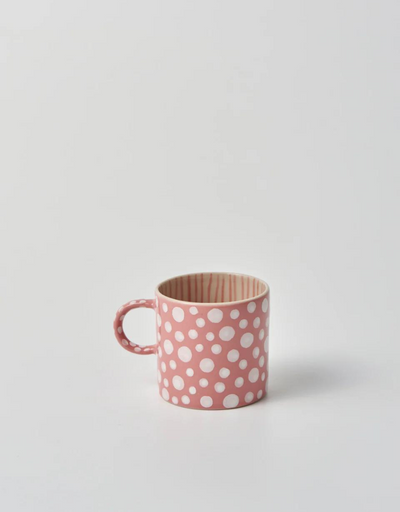 Chino Espresso Cup Pink Dot - Say It Sister