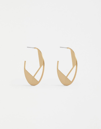 Elk - Nuri Hoop Earring Gold - Say It Sister