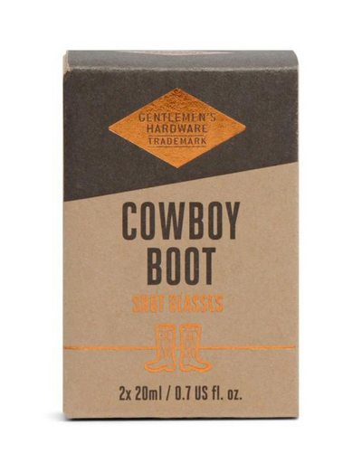 Gentlemen's Hardware - Cowboy Boot Shot Glasses - Say It Sister