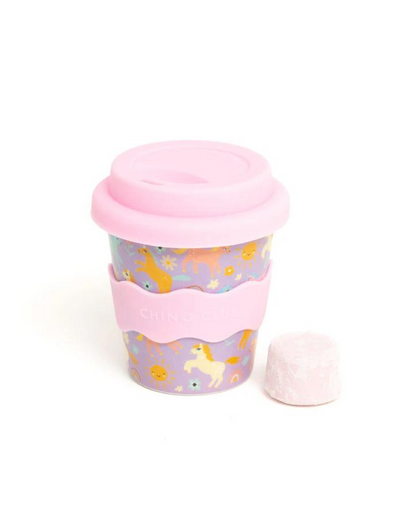 Chino Club - Purple Unicorn Baby Chino Cup 4oz - Say It Sister