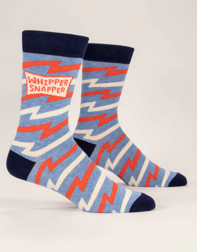 Blue Q - Whipper Snapper M-Crew Socks - Say It Sister