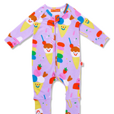 Halcyon Nights - Sundae Funday Long Sleeve Zip Suit, baby, Halcyon Nights - Say It Sister