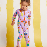 Halcyon Nights - Sundae Funday Long Sleeve Zip Suit, baby, Halcyon Nights - Say It Sister
