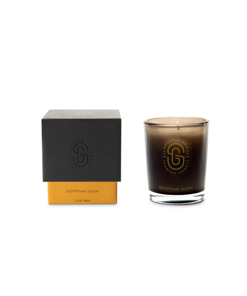 Scarlet & Grace - Egyptian Oudh 60g Candle, Candle, Scarlet and Grace - Say It Sister