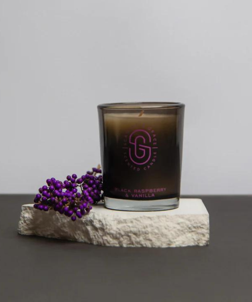 Scarlet & Grace - Black Raspberry & Vanilla 60g Candle, Candle, Scarlet and Grace - Say It Sister