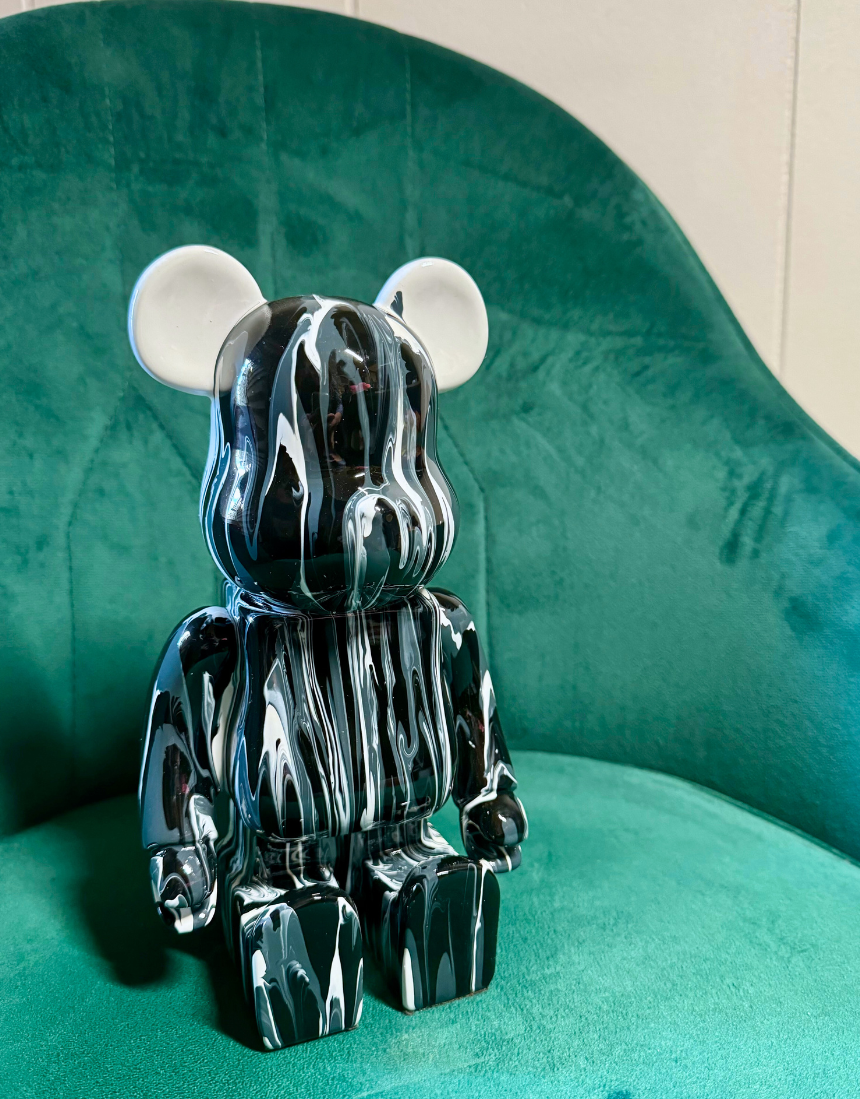 Splash Bear White/Black Splash, , Roshi - Say It Sister