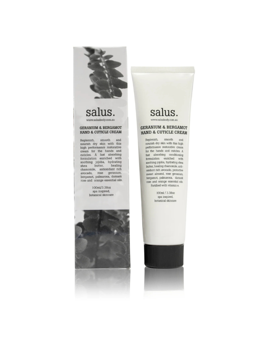 Salus - Geranium & Bergamot Hand and Cuticle Cream, hand cream, SALUS - Say It Sister