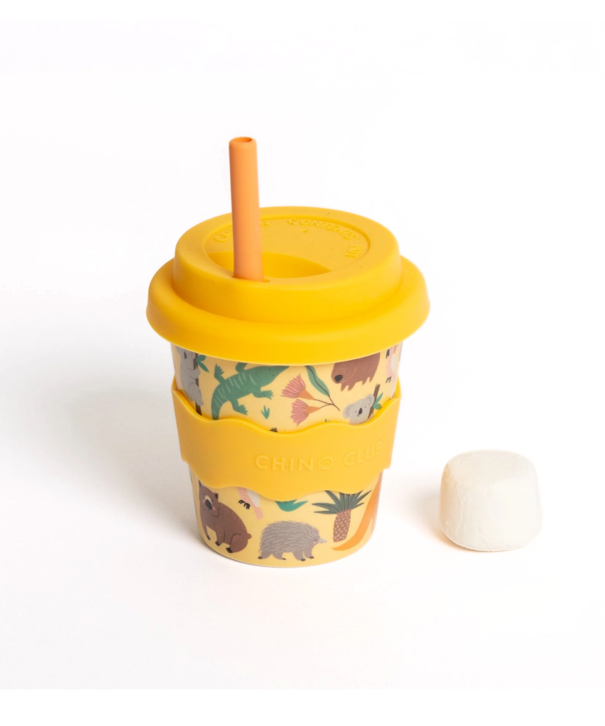 Chino Club - Aussie Animals Baby Chino Cup 4oz, kids Cup, Chino Club - Say It Sister
