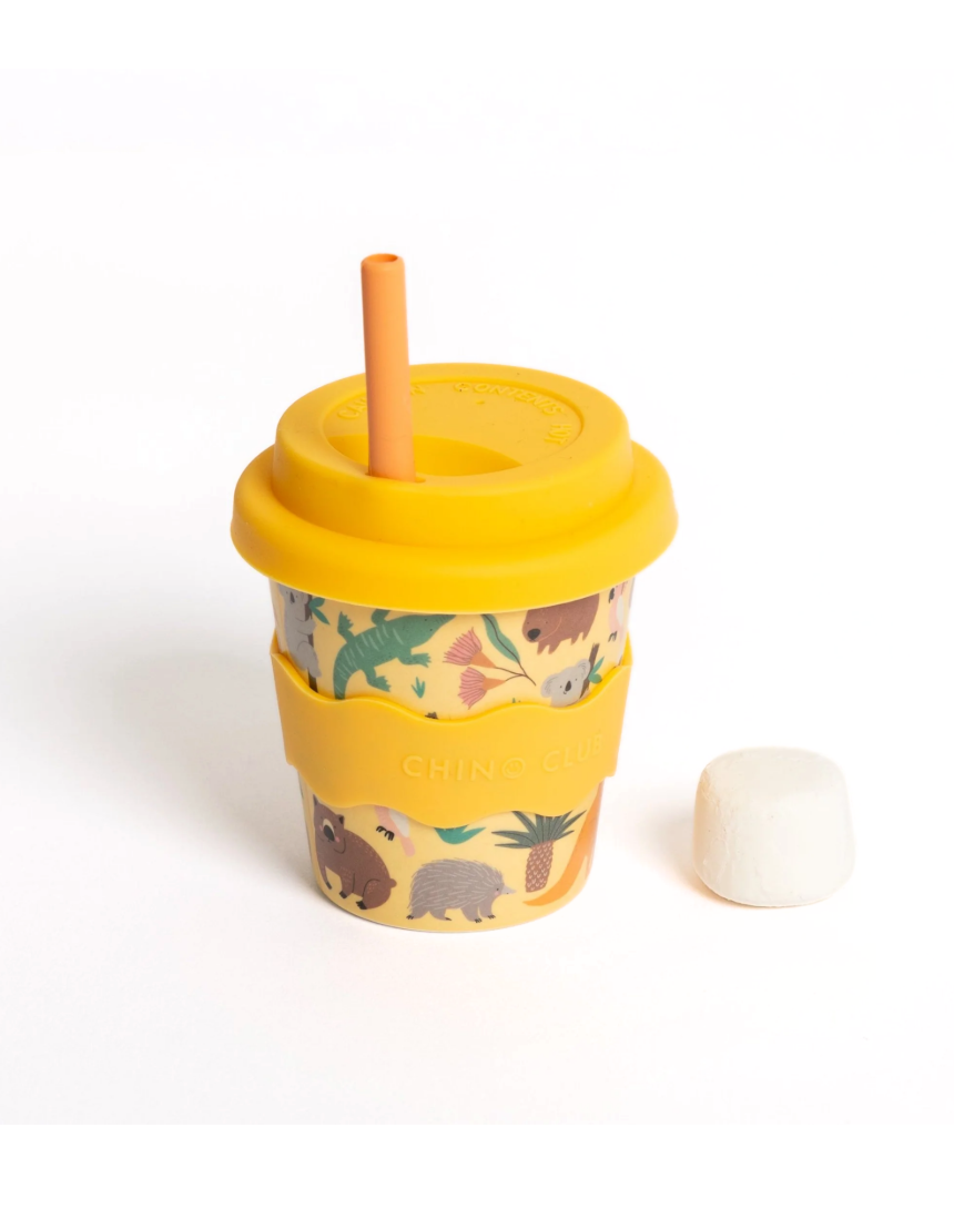 Chino Club - Aussie Animals Baby Chino Cup 4oz, kids Cup, Chino Club - Say It Sister