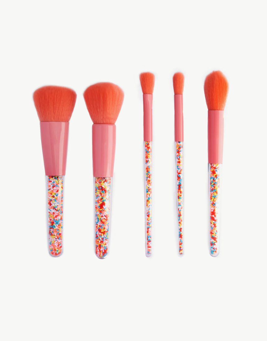 Oh Flossy - Sprinkle Makeup Brush Set, kids, Oh Flossy - Say It Sister