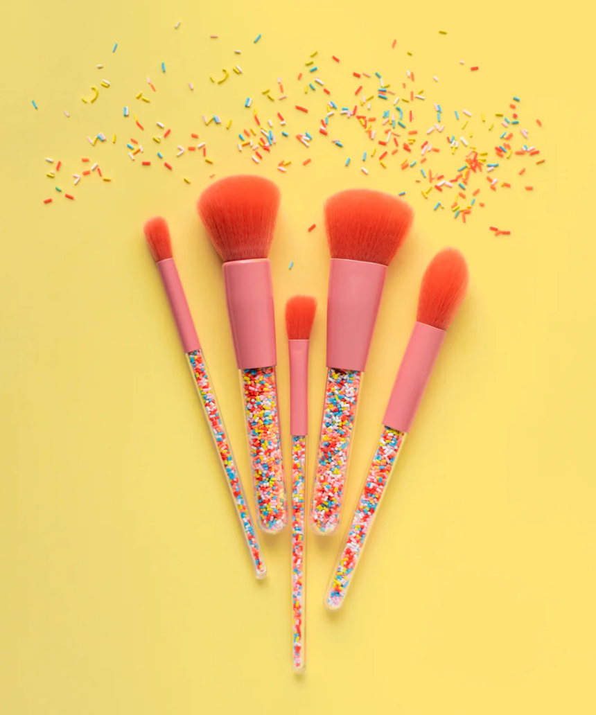 Oh Flossy - Sprinkle Makeup Brush Set, kids, Oh Flossy - Say It Sister