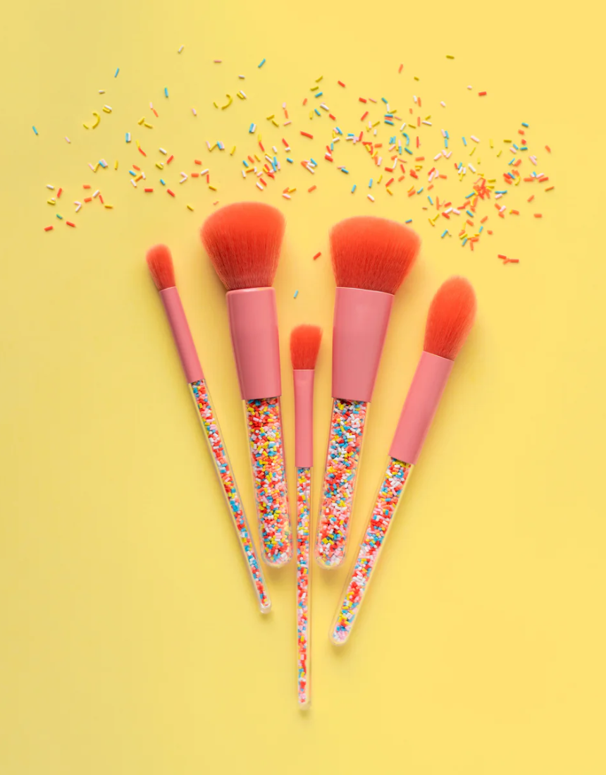 Oh Flossy - Sprinkle Makeup Brush Set, kids, Oh Flossy - Say It Sister