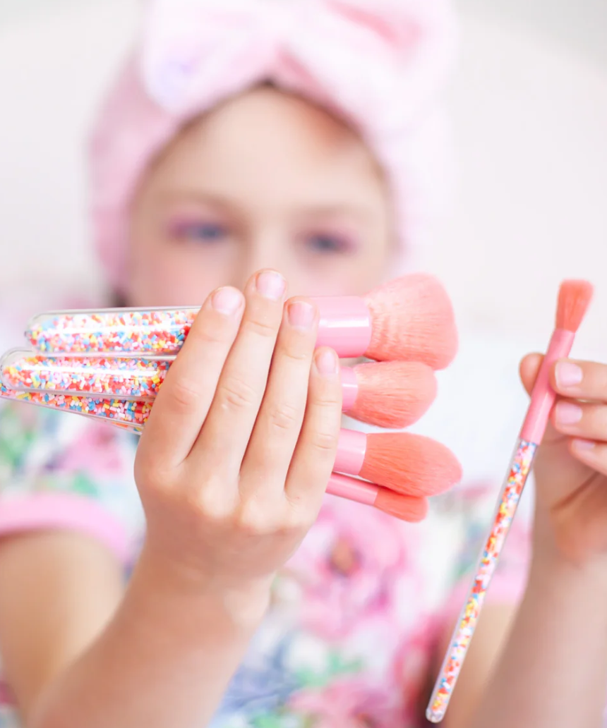 Oh Flossy - Sprinkle Makeup Brush Set, kids, Oh Flossy - Say It Sister