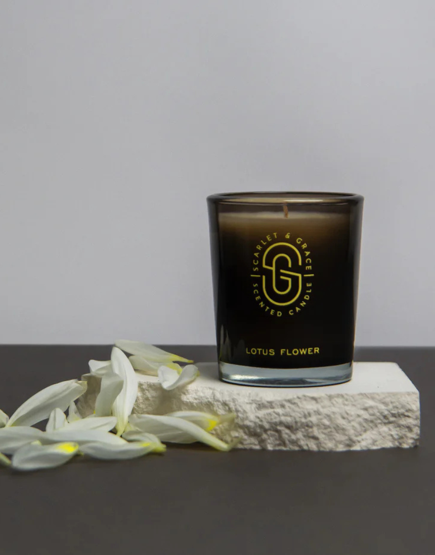 Scarlet & Grace - Lotus Flower 60g Candle, Candle, Scarlet and Grace - Say It Sister