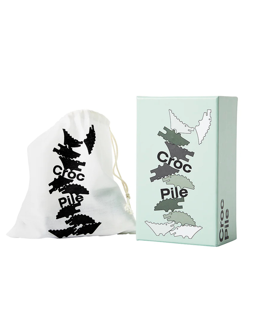 Areaware - Croc Pile Mini Green, kids, Areaware - Say It Sister