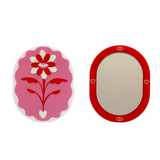 Stof Studios - Eden Pocket Mirror Pink/Red, mirror, Stof Studios - Say It Sister