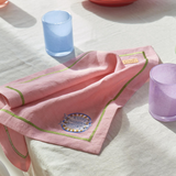 Kip & Co - Supper Club Embroidered Linen 4P Napkin Set, Napkin, Kip & Co - Say It Sister