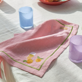 Kip & Co - Supper Club Embroidered Linen 4P Napkin Set, Napkin, Kip & Co - Say It Sister