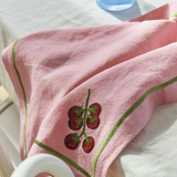 Kip & Co - Supper Club Embroidered Linen 4P Napkin Set, Napkin, Kip & Co - Say It Sister