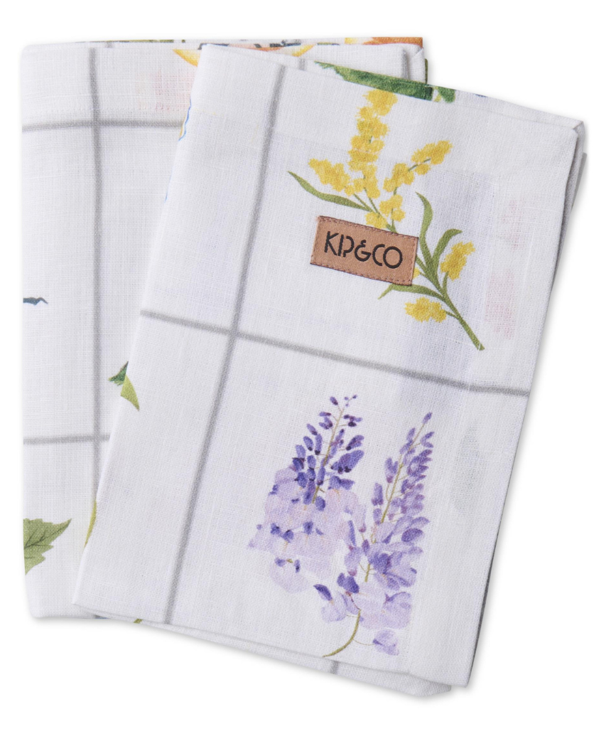 Kip & Co - Prairie Linen 4P Napkin Set, Napkin, Kip & Co - Say It Sister
